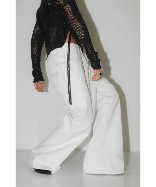 Knuth Marf（クヌースマーフ） パンツ low rise denim pants(unisex