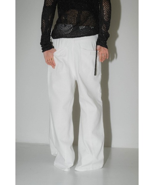 Knuth Marf（クヌースマーフ） パンツ low rise denim pants(unisex