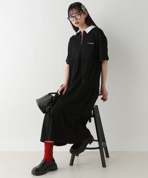 RAGEBLUE（レイジブルー） ワンピース ティアードラガーワンピース