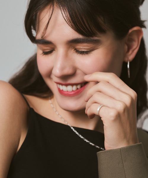 agete（アガット） 指輪 リング シルバーピンキーリング レディース