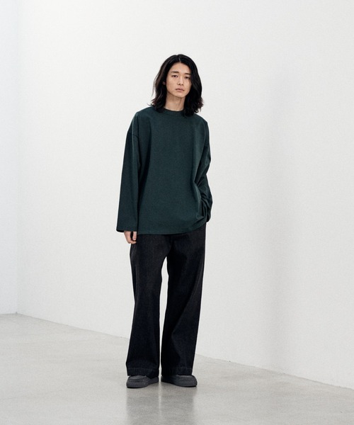 WYM デニムパンツ VINTAGE WASHED CURVED DENIM（デニムパンツ）｜WYM LIDNM