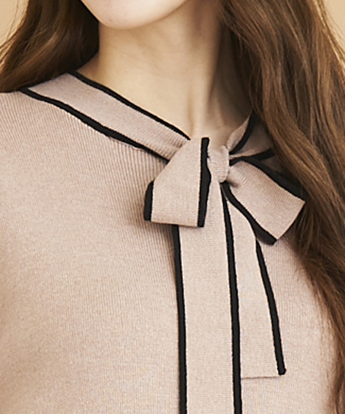 「TITTY&CO.」 ニットワンピース FREE ブラック レディース_画像9