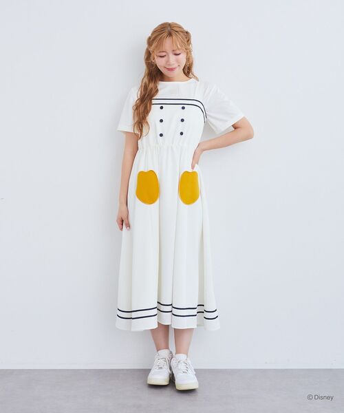 Disney（ディズニー） ワンピース ドナルド/マリンキャミワンピース