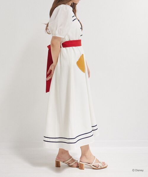 ディズニー　ロゴ　マリン　ワンピ　dress shop Mサイズ　ドナルド Disney ワンピース ドナルド/マリンキャミワンピース : ZOZOTOWN