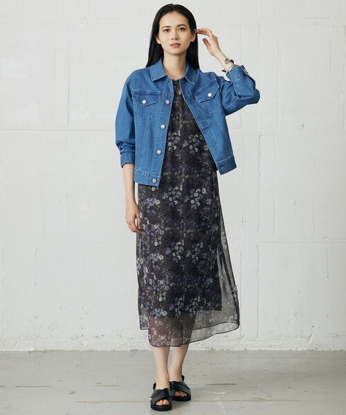 自由区（ジユウク） デニムジャケット gジャン ウスカルデニム