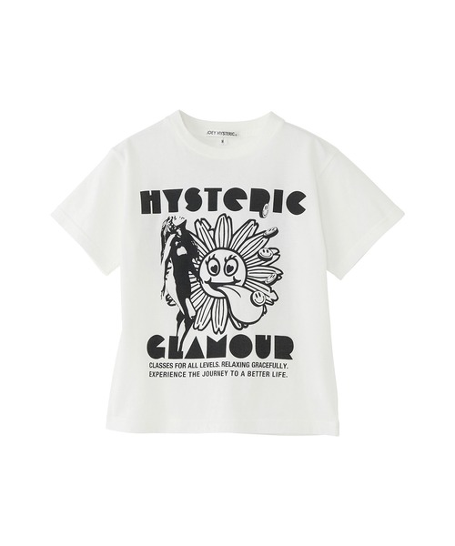 ジョーイヒステリック　S JOEY HYSTERIC tシャツ FLOWER TRIPPIN Tシャツ キッズ 子供服