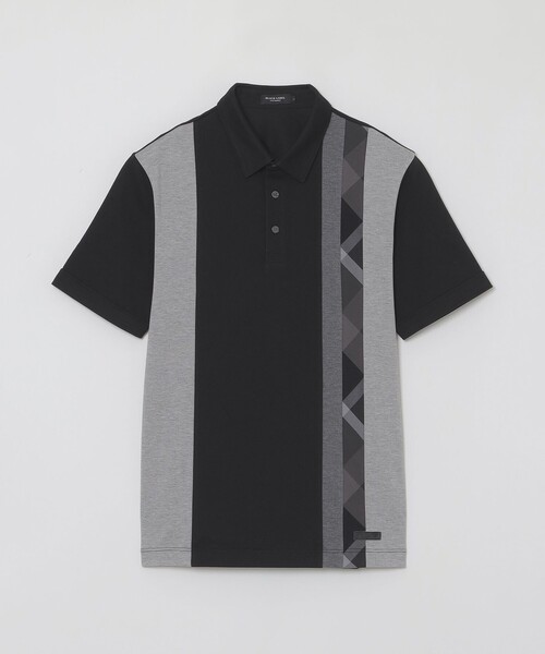 BLACK LABEL CRESTBRIDGEのシアサッカーポロシャツ　Lサイズ BLUE LABEL / BLACK LABEL CRESTBRIDGE｜【一部店舗限定