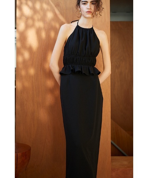 Estella.K ワンピース Avina Dress ホルターWバックストラップドレス