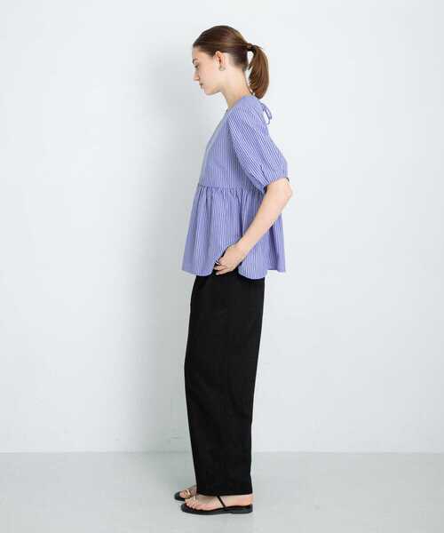 「URBAN RESEARCH Sonny Label」 長袖シャツ FREE ブルー レディース URBAN RESEARCH Sonny Label 「URBAN Label」 長袖シャツ FREE