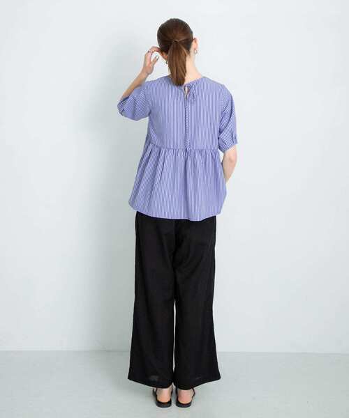 「URBAN RESEARCH Sonny Label」 長袖シャツ FREE ブルー レディース URBAN RESEARCH Sonny Label 「URBAN Label」 長袖カットソー