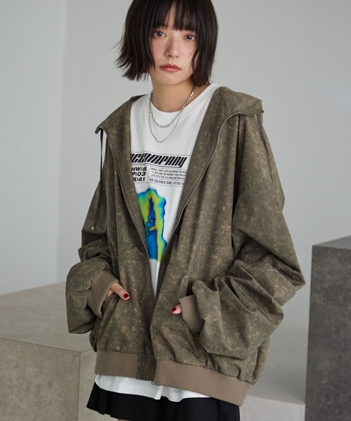 PBLIM ブルゾン アウター 「UNISEX」アソートフードブルゾン