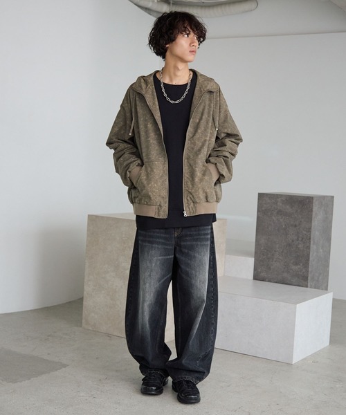 PBLIM ブルゾン アウター 「UNISEX」アソートフードブルゾン