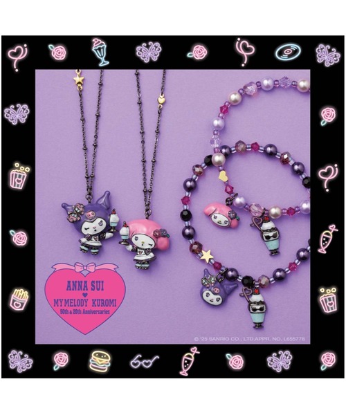 ANNA SUI（アナスイ） ネックレス ANNA SUI×KUROMI ネックレス
