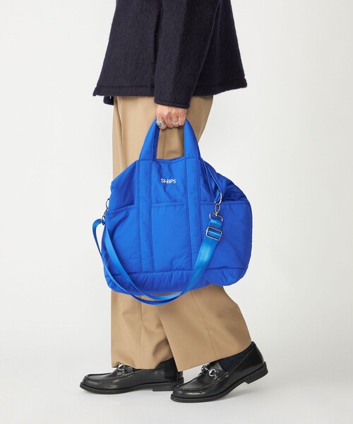 「SHIPS」 2WAYバッグ ONE SIZE ブルー メンズ_画像5