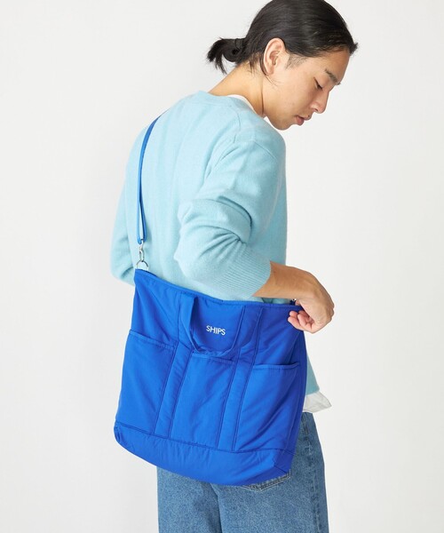 「SHIPS」 2WAYバッグ ONE SIZE ブルー メンズ_画像6