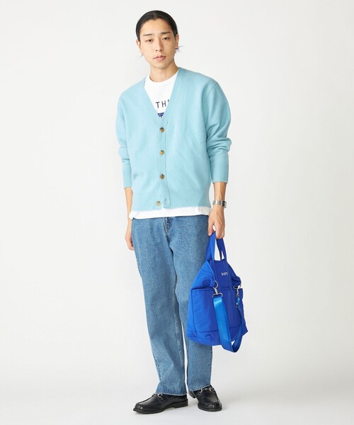 「SHIPS」 2WAYバッグ ONE SIZE ブルー メンズ_画像9