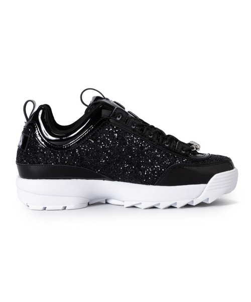「FILA」 ローカットスニーカー 23.5cm ブラック レディース_画像5