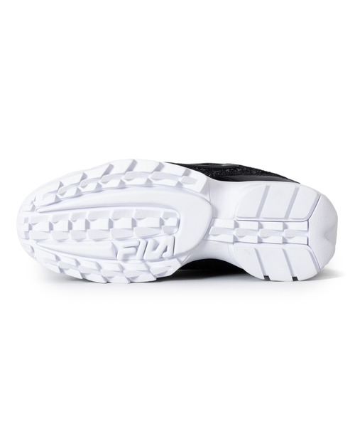 「FILA」 ローカットスニーカー 23.5cm ブラック レディース_画像6