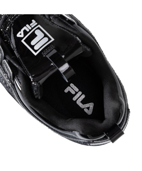 「FILA」 ローカットスニーカー 23.5cm ブラック レディース_画像7