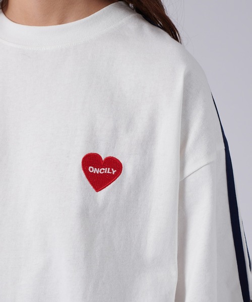 「ONCILY」 半袖Tシャツ MEDIUM レッド メンズ