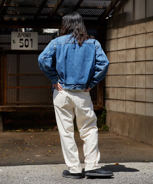 デニムジャケット gジャン メンズ レディースの画像