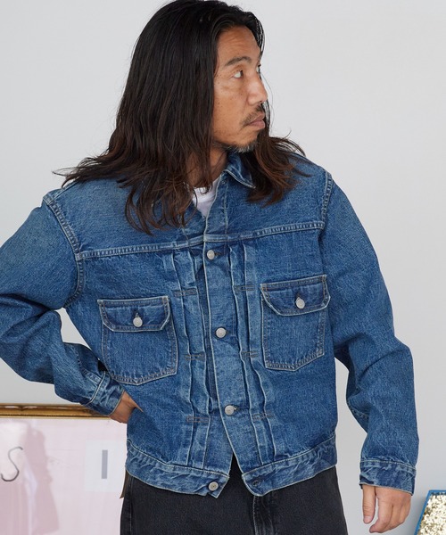 古着　Orslow オアスロウ　カバーオール/デニムジャケット　2/M orSlow（オアスロウ） デニムジャケット gジャン メンズ レディース