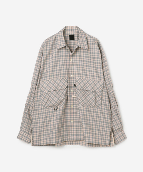 トップス DAIWA PIER39 / Tech Work Shirts DAIWA PIER39 シャツ | TECH SPORTS OPEN COLLAR SHIRT L/S NOVA