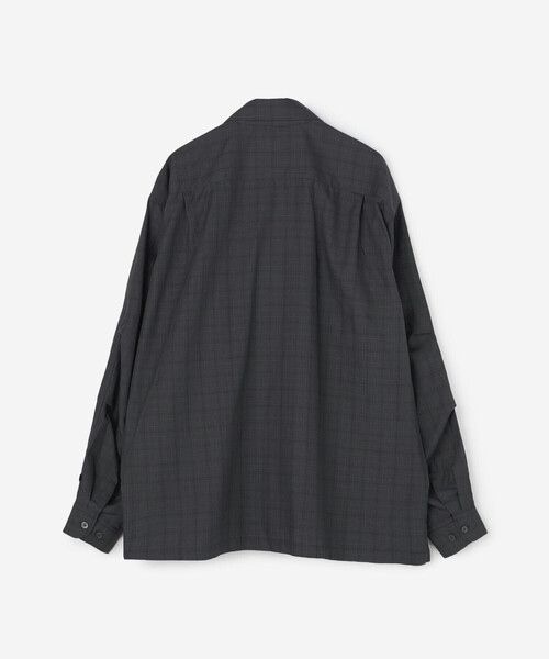 ☆DAIWA PIER39 TECH SPORTS シャツ M 美品です！ DAIWA PIER39 シャツ | TECH SPORTS OPEN COLLAR SHIRT L/S NOVA