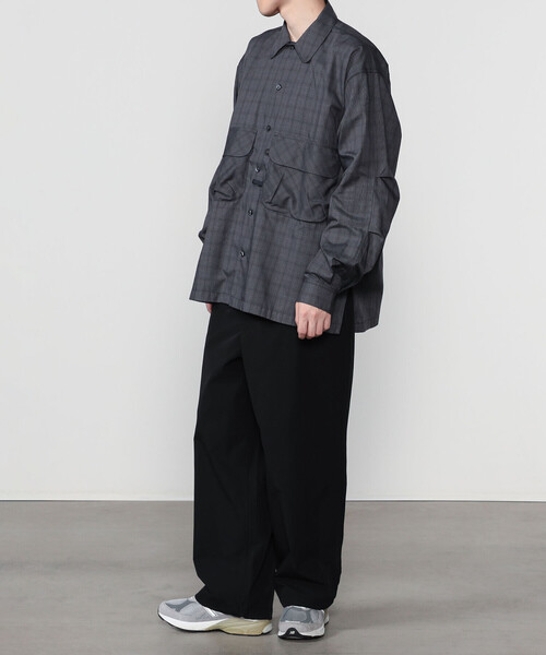 DAIWA PIER39 シャツ | TECH SPORTS OPEN COLLAR SHIRT L/S NOVA