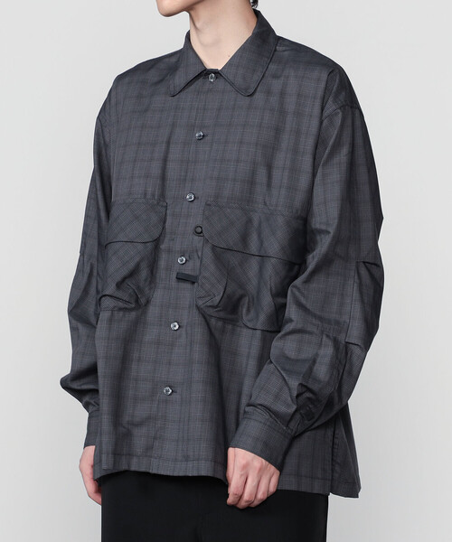 DAIWA PIER39 シャツ | TECH SPORTS OPEN COLLAR SHIRT L/S NOVA