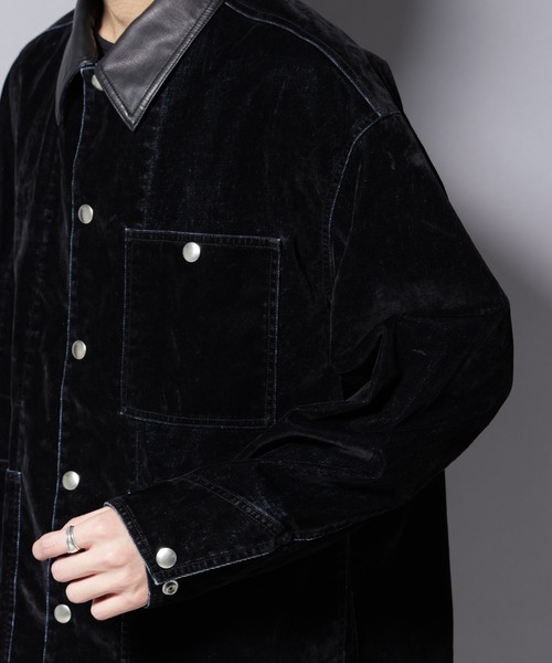 新品　ジェナジャケット JIEDA - [ラスト1点] VEGAN LEATHER JACKET | BLACK