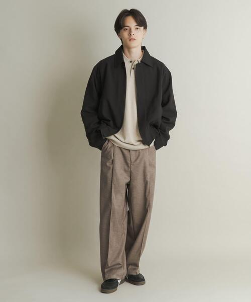 SENSE OF PLACE by URBAN RESEARCH パンツ タックワイドスラックス SENSE OF PLACE by URBAN RESEARCH パンツ タックワイドスラックス