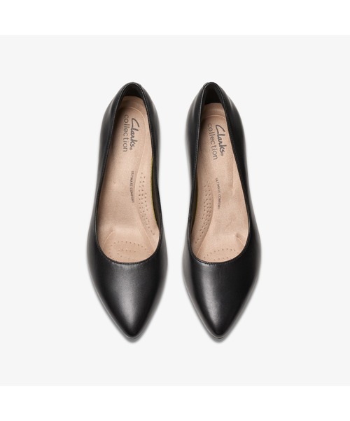 Clarks（クラークス） パンプス UK4 ブラック レディース : ZOZOTOWN