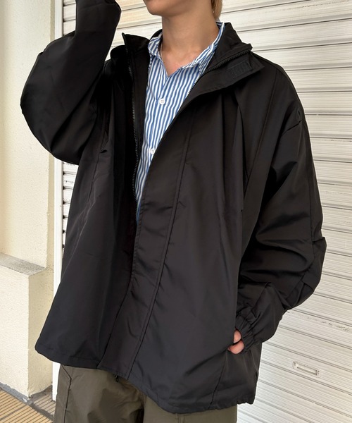 ジャケット・アウター apuntob HOODED BLOUSSON フーデッドジップブルゾンジャケット / Hooded Zip Blouson Jacket