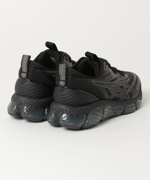 「ASICS」 ローカットスニーカー 27.5 ブラック×グレー メンズの画像