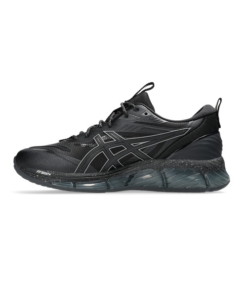 「ASICS」 ローカットスニーカー 27.5 ブラック×グレー メンズの画像