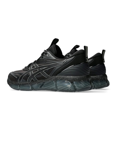 「ASICS」 ローカットスニーカー 27.5 ブラック×グレー メンズの画像