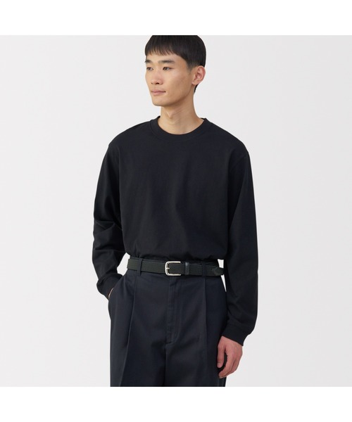 無印良品（MUJI） ベルト 自由な位置で留められる ストレッチベルト