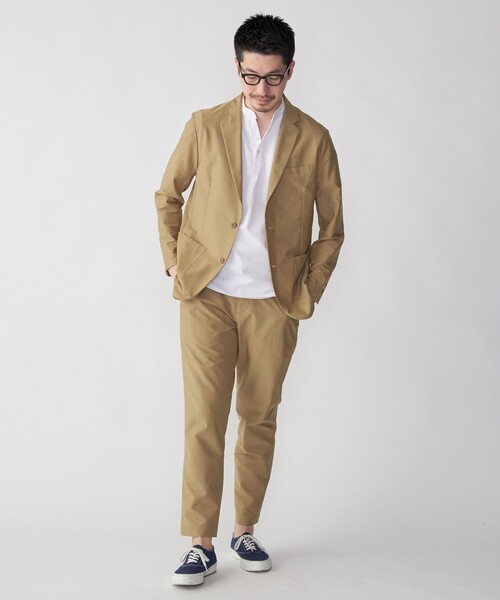 「SHIPS」 半袖ポロシャツ LARGE ダークグレー メンズ_画像4