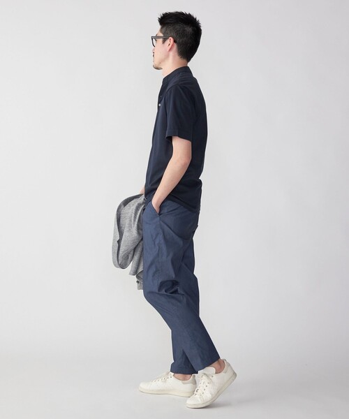 「SHIPS」 半袖ポロシャツ LARGE ダークグレー メンズ_画像9