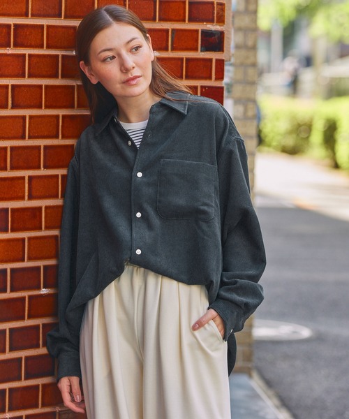 THE CRAFT CREW PRODUCTS シャツ ファンクショナルコーデュロイ