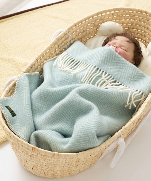 ベビーナーサリー❤ヴィンテージ❤ベビーキルト❤ブランケット❤マルチカバー TWEED MILL（ツイードミル） ブランケット TWEEDMILL BABY PRAM
