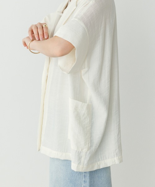 「hunch」 ジャケット FREE アイボリー レディース_画像6