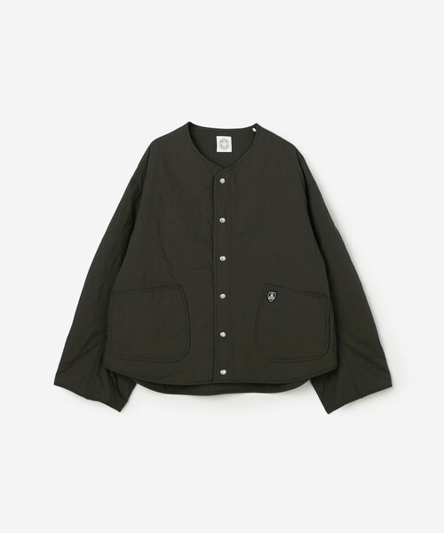 オーシバル　Orcival 黒 キルティングジャケット サイズ1　ダウン ORCIVAL（オーシバル） ジャケット ノーカラージャケット | ノーカラー