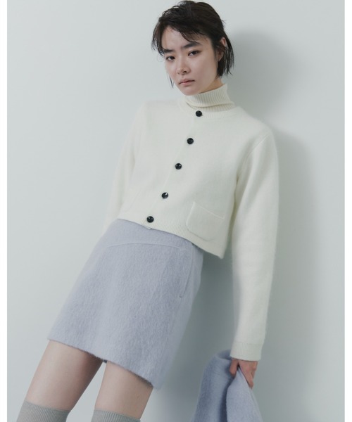 MIESROHE（ミースロエ） ニットカーディガン FREE グレー レディース