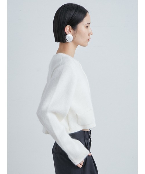 MIESROHE（ミースロエ） ニットカーディガン FREE グレー レディース