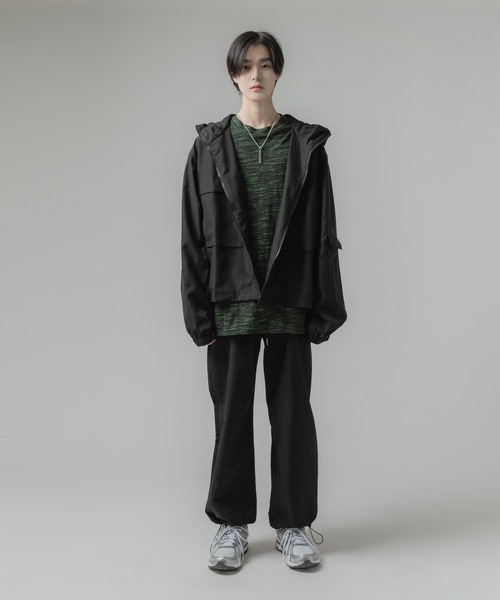 「FOLLOWIN」 ナイロンブルゾン FREE ベージュ レディース_画像2