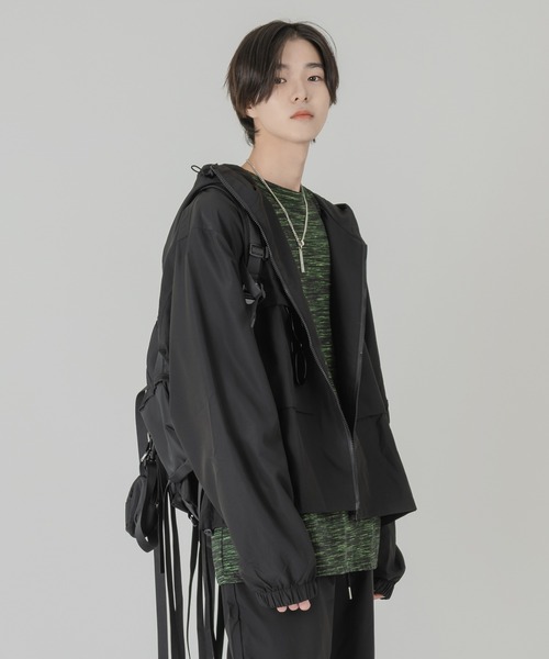 「FOLLOWIN」 ナイロンブルゾン FREE ベージュ レディース_画像8