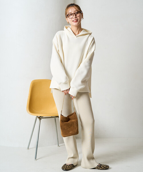 FREAK'S STORE（フリークスストア） パンツ 限定展開 リブ フレア