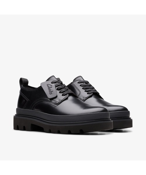 Clarks（クラークス） レザーシューズ UK6 ブラック メンズ : ZOZOTOWN